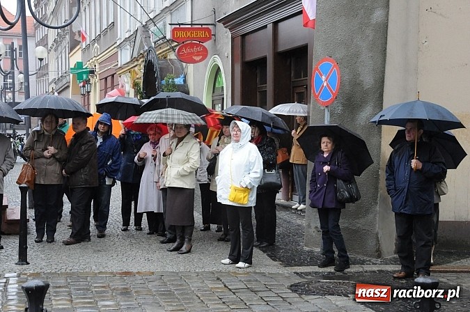 Zdjęcie w galerii na portalu naszraciborz.pl: Obchody uchwalenia Konstytucji 3 Maja wiadomości z regionu