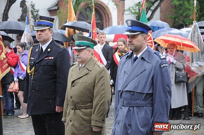 Zdjęcie w galerii na portalu naszraciborz.pl: Obchody uchwalenia Konstytucji 3 Maja wiadomości z regionu