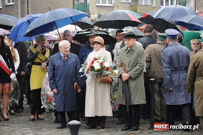 Zdjęcie w galerii na portalu naszraciborz.pl: Obchody uchwalenia Konstytucji 3 Maja wiadomości z regionu