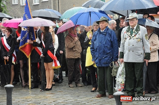 Zdjęcie w galerii na portalu naszraciborz.pl: Obchody uchwalenia Konstytucji 3 Maja wiadomości z regionu