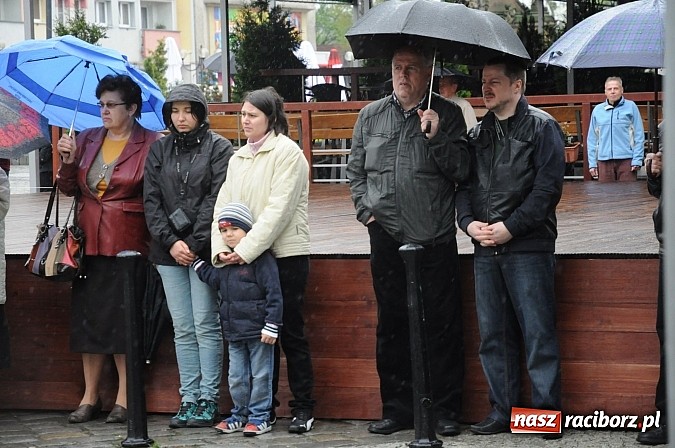 Zdjęcie w galerii na portalu naszraciborz.pl: Obchody uchwalenia Konstytucji 3 Maja wiadomości z regionu