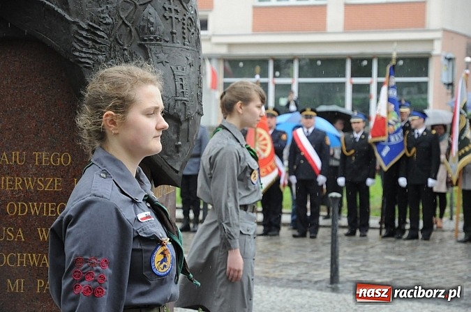 Zdjęcie w galerii na portalu naszraciborz.pl: Obchody uchwalenia Konstytucji 3 Maja wiadomości z regionu