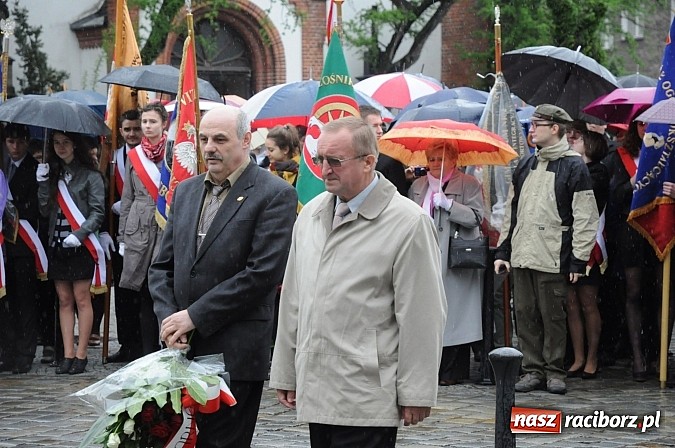 Zdjęcie w galerii na portalu naszraciborz.pl: Obchody uchwalenia Konstytucji 3 Maja wiadomości z regionu