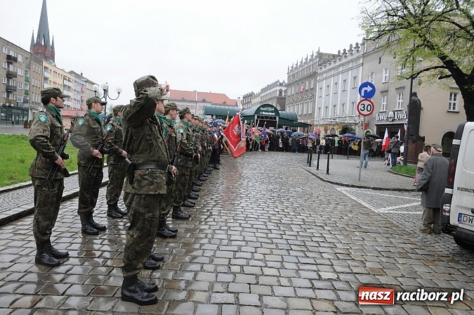 Zdjęcie w galerii na portalu naszraciborz.pl: Obchody uchwalenia Konstytucji 3 Maja wiadomości z regionu