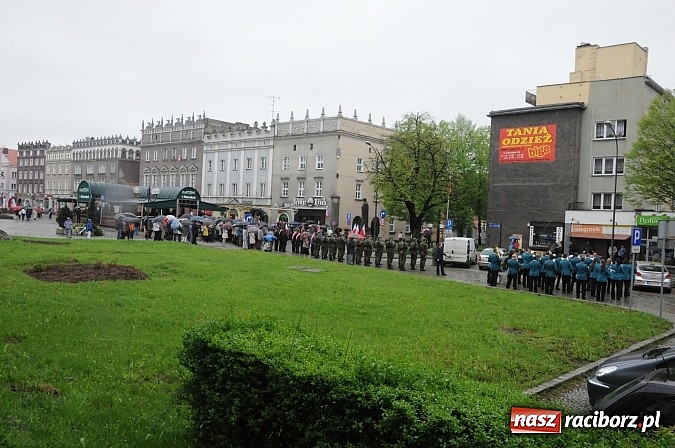 Zdjęcie w galerii na portalu naszraciborz.pl: Obchody uchwalenia Konstytucji 3 Maja wiadomości z regionu