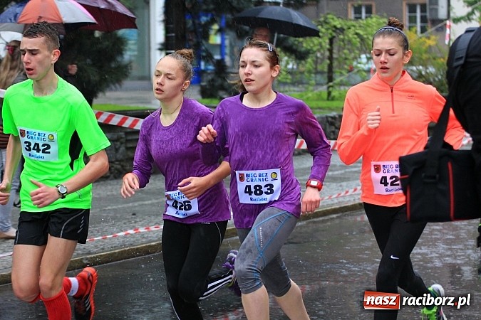Zdjęcie w galerii na portalu naszraciborz.pl: Deszczowy i rekordowy Bieg bez granic wiadomości z regionu