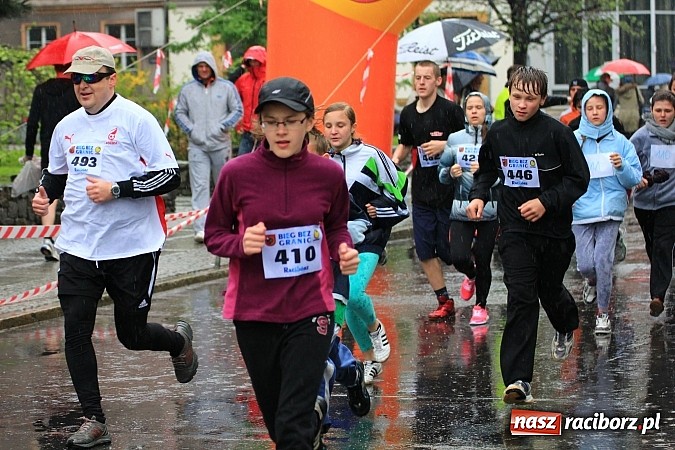 Zdjęcie w galerii na portalu naszraciborz.pl: Deszczowy i rekordowy Bieg bez granic wiadomości z regionu