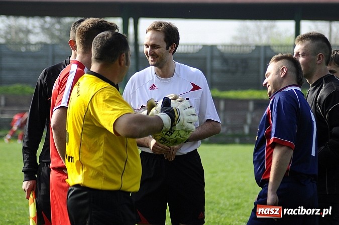 Zdjęcie w galerii na portalu naszraciborz.pl: Gol Stawiarza na miarę zwycięstwa wiadomości z regionu