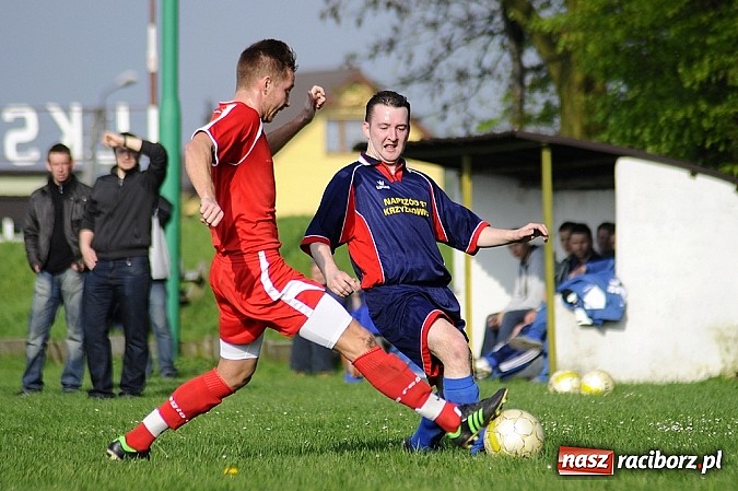 Zdjęcie w galerii na portalu naszraciborz.pl: Gol Stawiarza na miarę zwycięstwa wiadomości z regionu