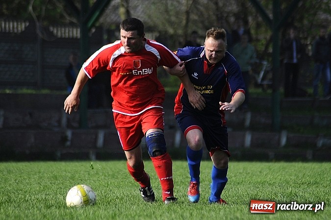 Zdjęcie w galerii na portalu naszraciborz.pl: Gol Stawiarza na miarę zwycięstwa wiadomości z regionu