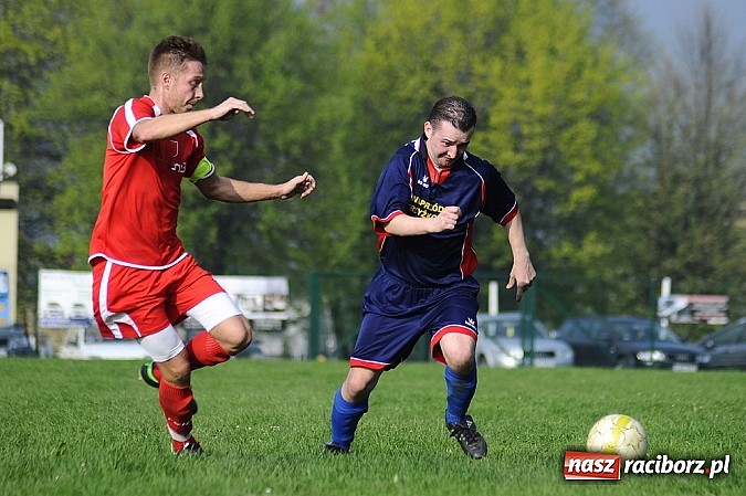 Zdjęcie w galerii na portalu naszraciborz.pl: Gol Stawiarza na miarę zwycięstwa wiadomości z regionu