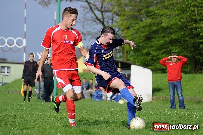 Zdjęcie w galerii na portalu naszraciborz.pl: Gol Stawiarza na miarę zwycięstwa wiadomości z regionu