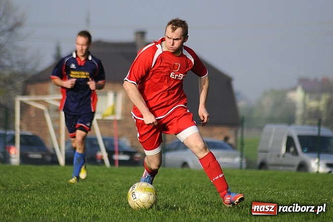 Zdjęcie w galerii na portalu naszraciborz.pl: Gol Stawiarza na miarę zwycięstwa wiadomości z regionu