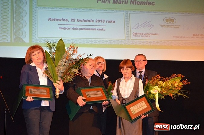 Zdjęcie w galerii na portalu naszraciborz.pl: Zielone Czeki dla ludzi o zielonych sercach wiadomości z regionu