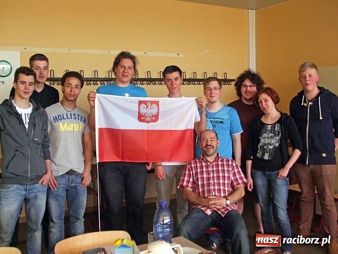 Zdjęcie w galerii na portalu naszraciborz.pl: Uczniowie z Moguncji na praktyce w Raciborzu wiadomości z regionu