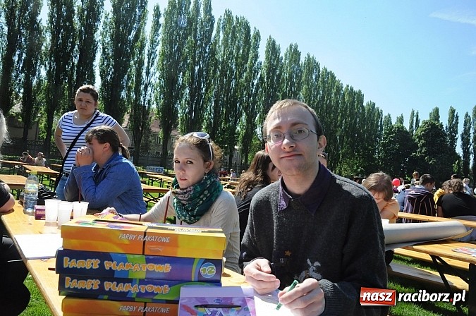 Zdjęcie w galerii na portalu naszraciborz.pl: Igrzyska Sport ku radości z wielką pompą wiadomości z regionu