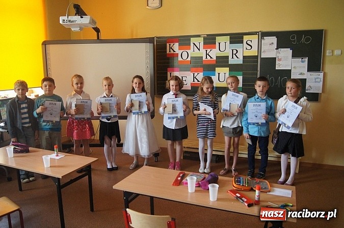 Zdjęcie w galerii na portalu naszraciborz.pl: Międzyszkolny Konkurs Lektur w SP4 wiadomości z regionu