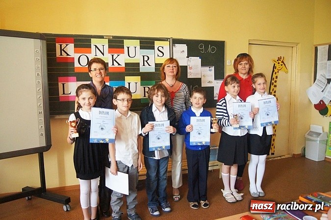 Zdjęcie w galerii na portalu naszraciborz.pl: Międzyszkolny Konkurs Lektur w SP4 wiadomości z regionu