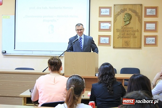 Zdjęcie w galerii na portalu naszraciborz.pl: O żydowskim poecie słów kilka, czyli... wiadomości z regionu