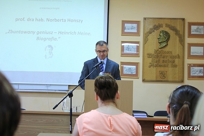 Zdjęcie w galerii na portalu naszraciborz.pl: O żydowskim poecie słów kilka, czyli... wiadomości z regionu