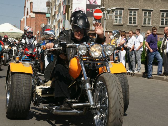 Zdjęcie w galerii na portalu naszraciborz.pl: Motorowa masa krytyczna wiadomości z regionu