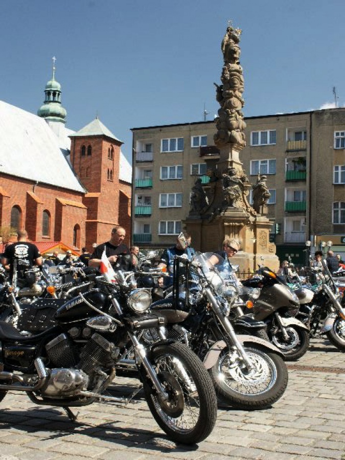 Zdjęcie w galerii na portalu naszraciborz.pl: Motorowa masa krytyczna wiadomości z regionu