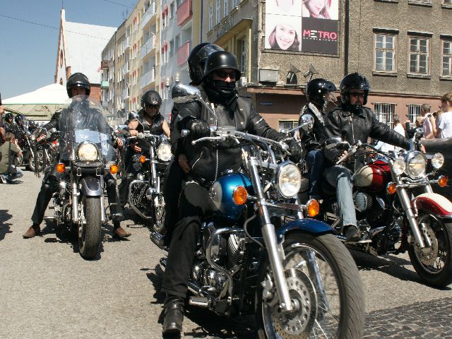 Zdjęcie w galerii na portalu naszraciborz.pl: Motorowa masa krytyczna wiadomości z regionu