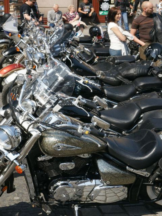 Zdjęcie w galerii na portalu naszraciborz.pl: Motorowa masa krytyczna wiadomości z regionu