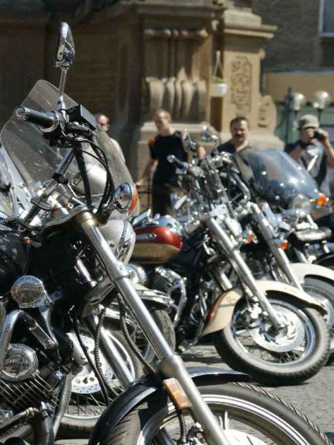 Zdjęcie w galerii na portalu naszraciborz.pl: Motorowa masa krytyczna wiadomości z regionu