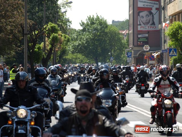 Zdjęcie w galerii na portalu naszraciborz.pl: Motorowa masa krytyczna wiadomości z regionu