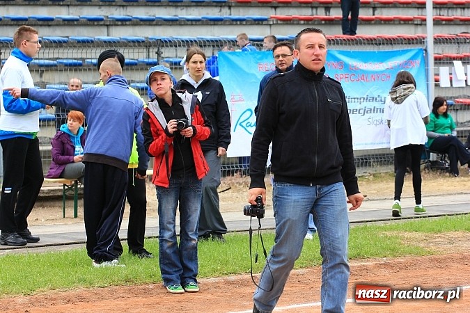 Zdjęcie w galerii na portalu naszraciborz.pl: Mityng Olimpiad Specjalnych 1. raz w Raciborzu wiadomości z regionu