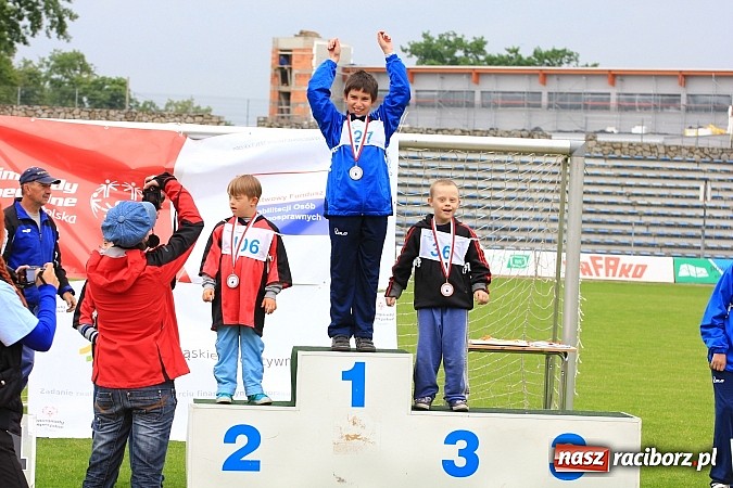 Zdjęcie w galerii na portalu naszraciborz.pl: Mityng Olimpiad Specjalnych 1. raz w Raciborzu wiadomości z regionu