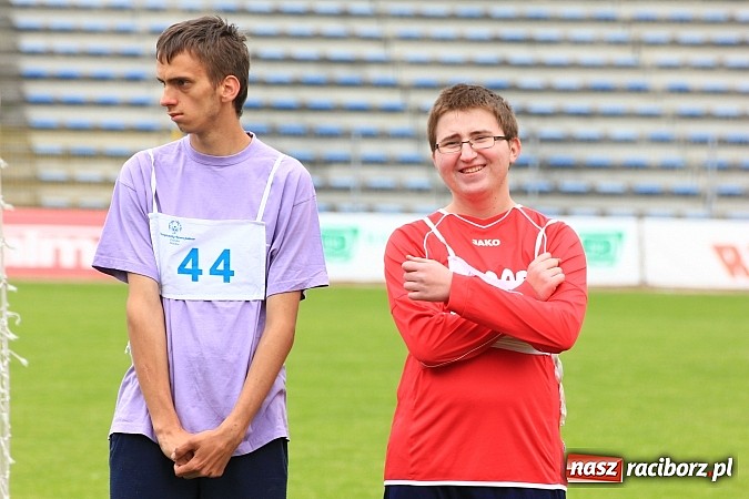 Zdjęcie w galerii na portalu naszraciborz.pl: Mityng Olimpiad Specjalnych 1. raz w Raciborzu wiadomości z regionu