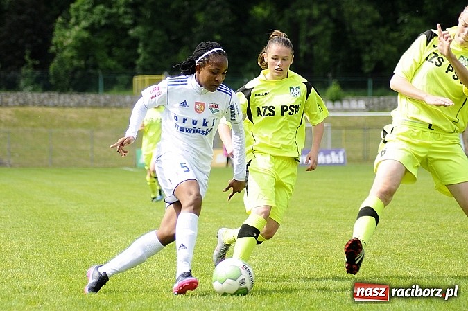 Zdjęcie w galerii na portalu naszraciborz.pl: RTP Unia Racibórz - Biała Podlaska: Skromna wygrana mistrzyń wiadomości z regionu