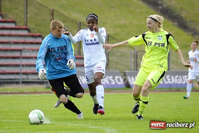 Zdjęcie w galerii na portalu naszraciborz.pl: RTP Unia Racibórz - Biała Podlaska: Skromna wygrana mistrzyń wiadomości z regionu