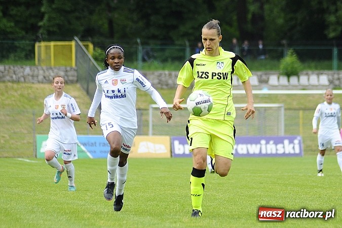 Zdjęcie w galerii na portalu naszraciborz.pl: RTP Unia Racibórz - Biała Podlaska: Skromna wygrana mistrzyń wiadomości z regionu