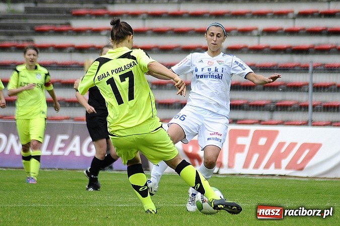 Zdjęcie w galerii na portalu naszraciborz.pl: RTP Unia Racibórz - Biała Podlaska: Skromna wygrana mistrzyń wiadomości z regionu