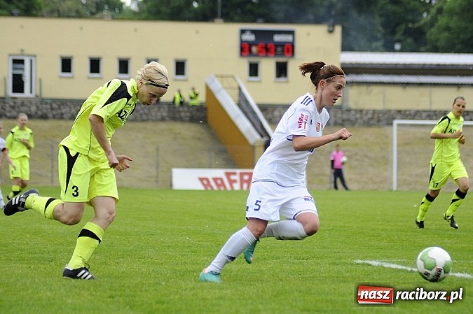 Zdjęcie w galerii na portalu naszraciborz.pl: RTP Unia Racibórz - Biała Podlaska: Skromna wygrana mistrzyń wiadomości z regionu