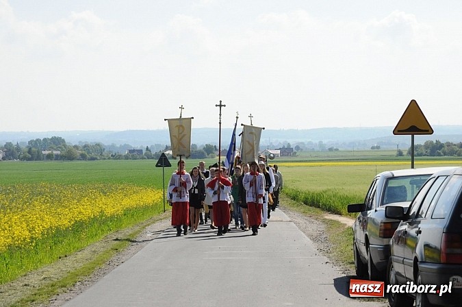 Zdjęcie w galerii na portalu naszraciborz.pl: Złoty Kłos wrócił do Tworkowa. Malowidło pokazano przed sumą na Urbanku wiadomości z regionu