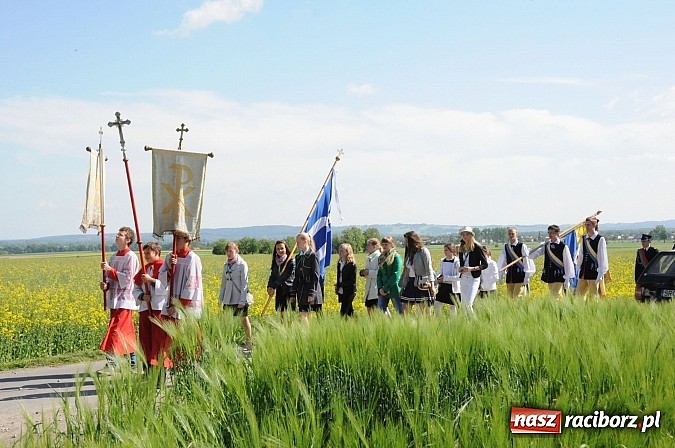 Zdjęcie w galerii na portalu naszraciborz.pl: Złoty Kłos wrócił do Tworkowa. Malowidło pokazano przed sumą na Urbanku wiadomości z regionu