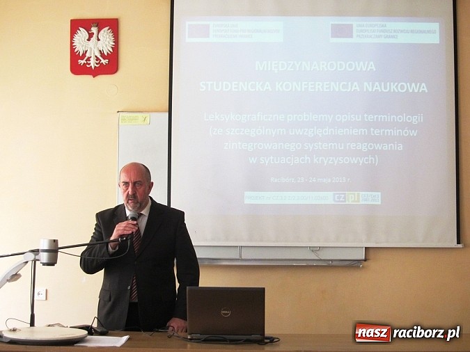 Zdjęcie w galerii na portalu naszraciborz.pl: Młodzi naukowcy rozmawiali o policyjnym żargonie wiadomości z regionu