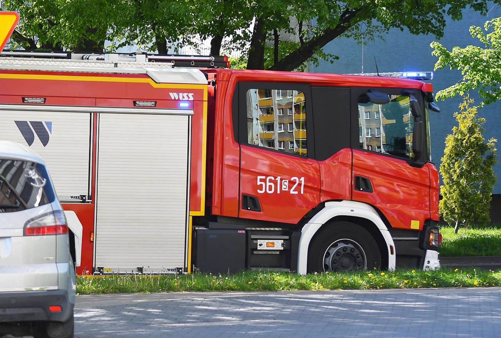 Pszczoły, czujki i ogień – dzień pełen interwencji raciborskich strażaków