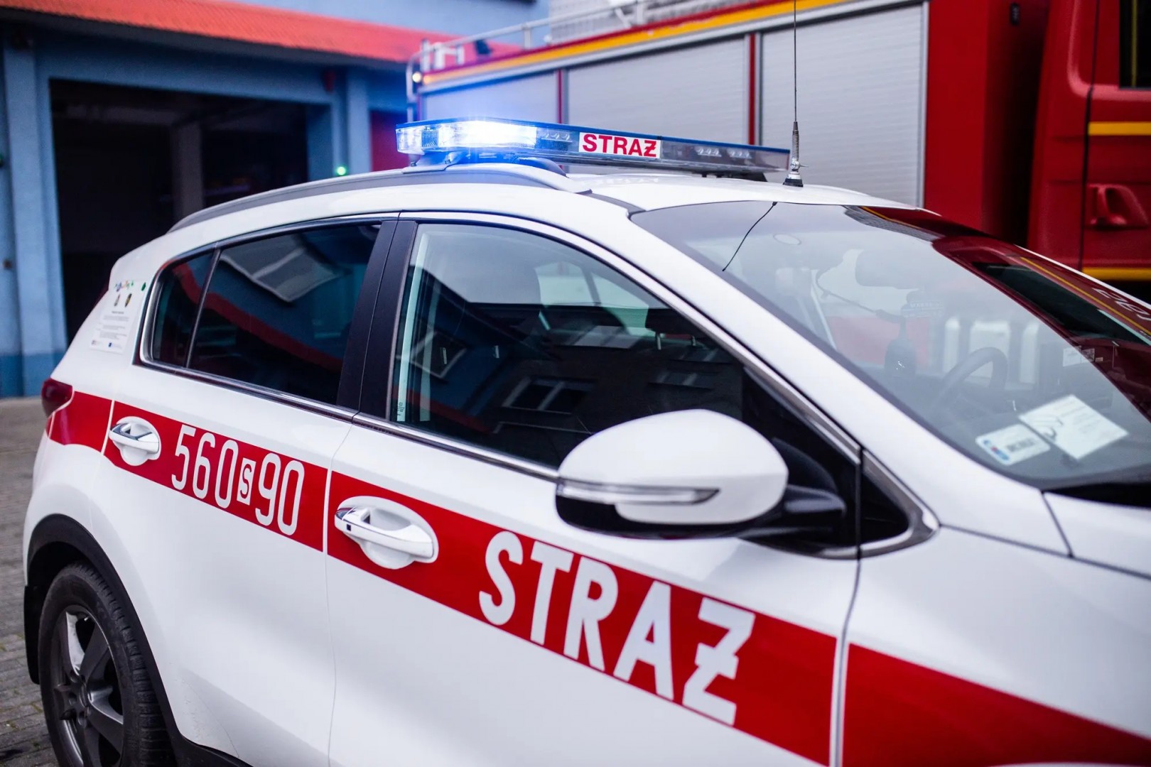 W Pogrzebieniu paliła się sadza w kominie