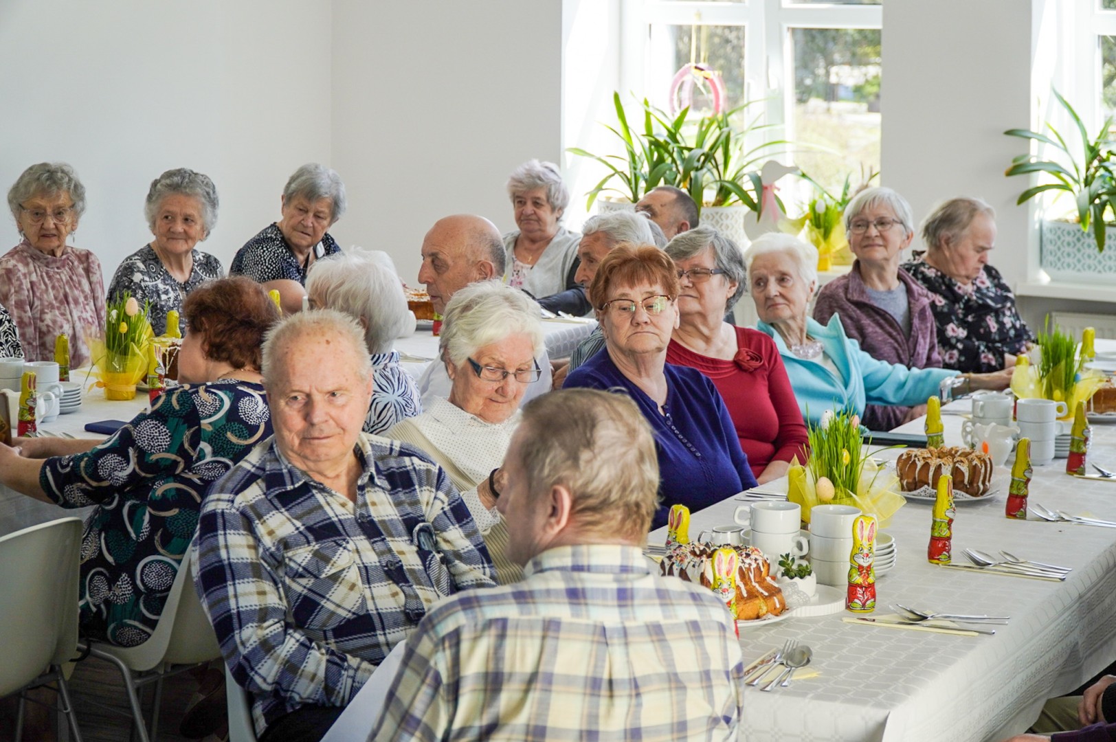 Śniadanie wielkanocne w Dziennym Domu Pomocy Społecznej