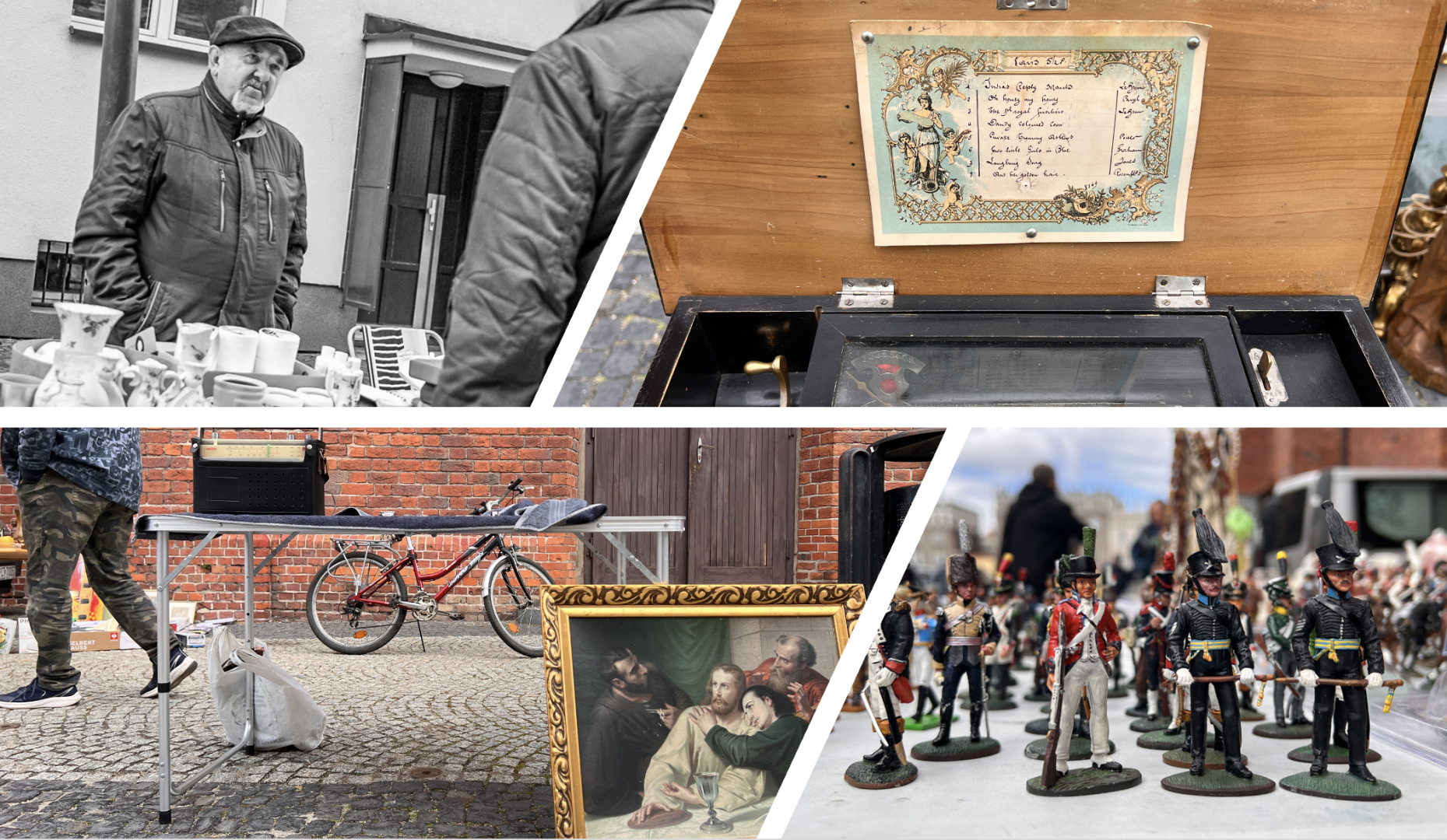 Raciborski targ staroci ze smutnym akcentem