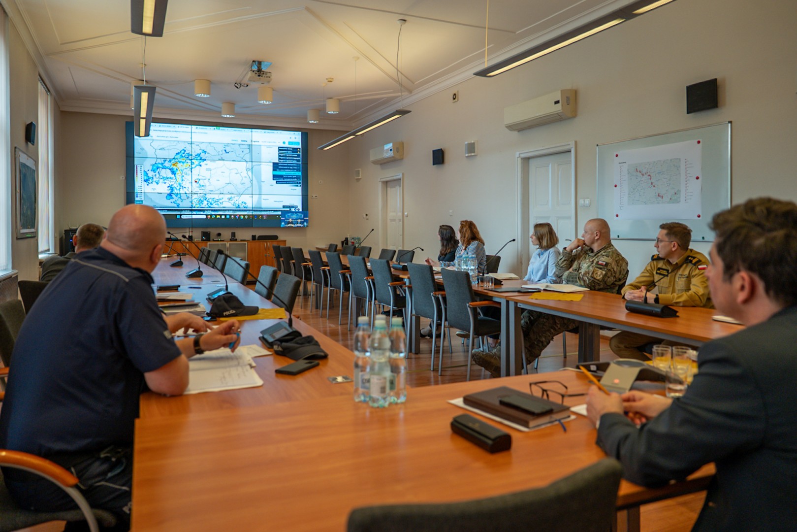 Burze i ulewy na Śląsku - narada u wojewody