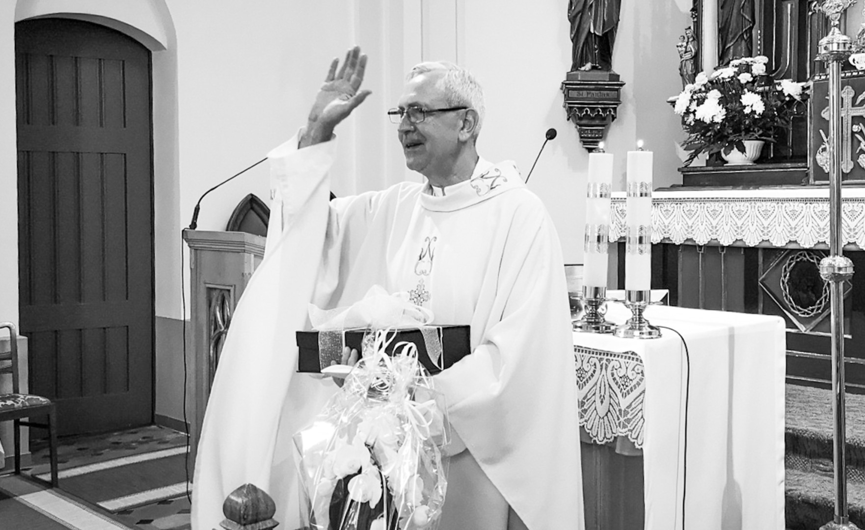 Zmarł ks. Andrzej Kałuża, były proboszcz z Borucina