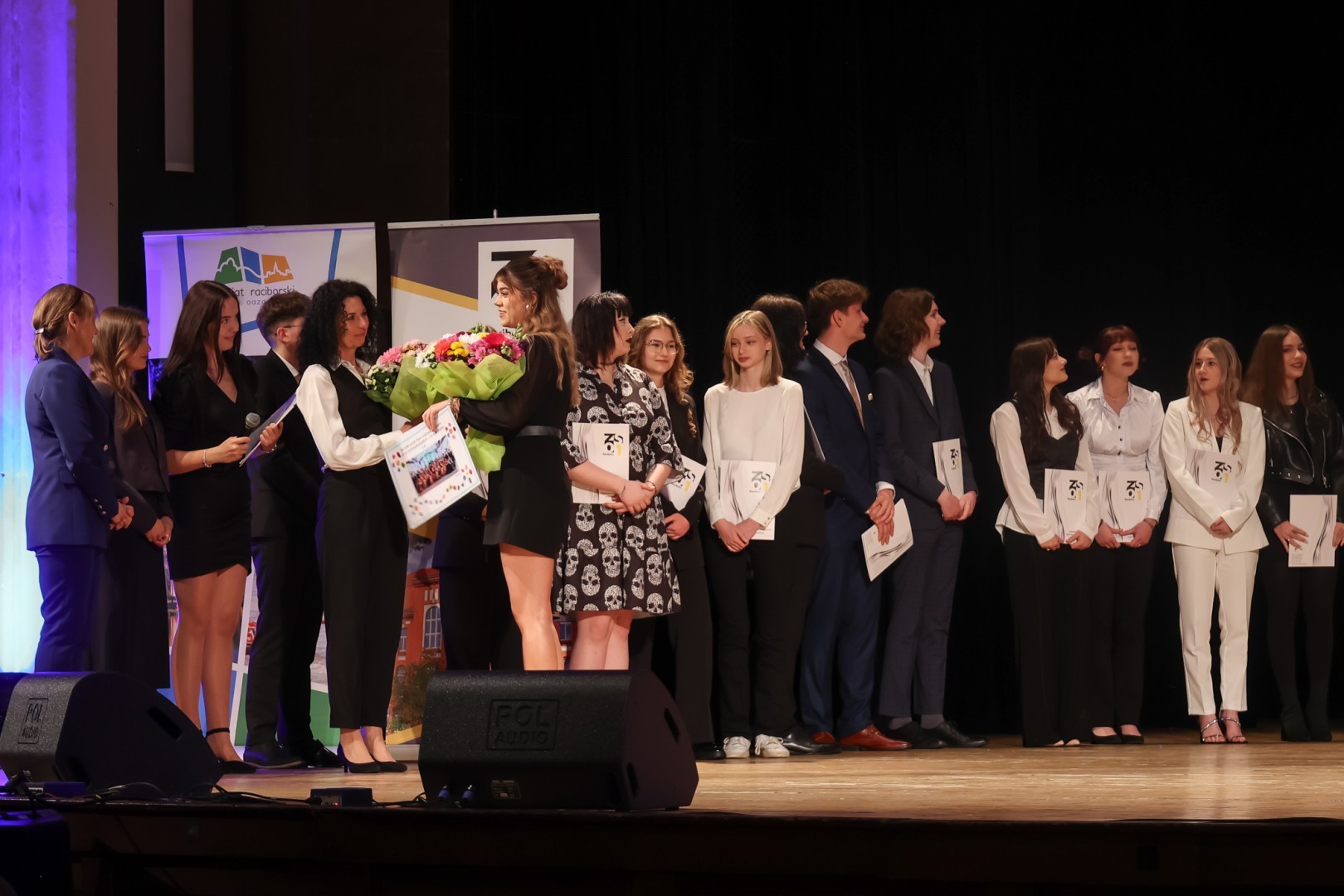 Pożegnanie absolwentów Kasprowicza w RCK