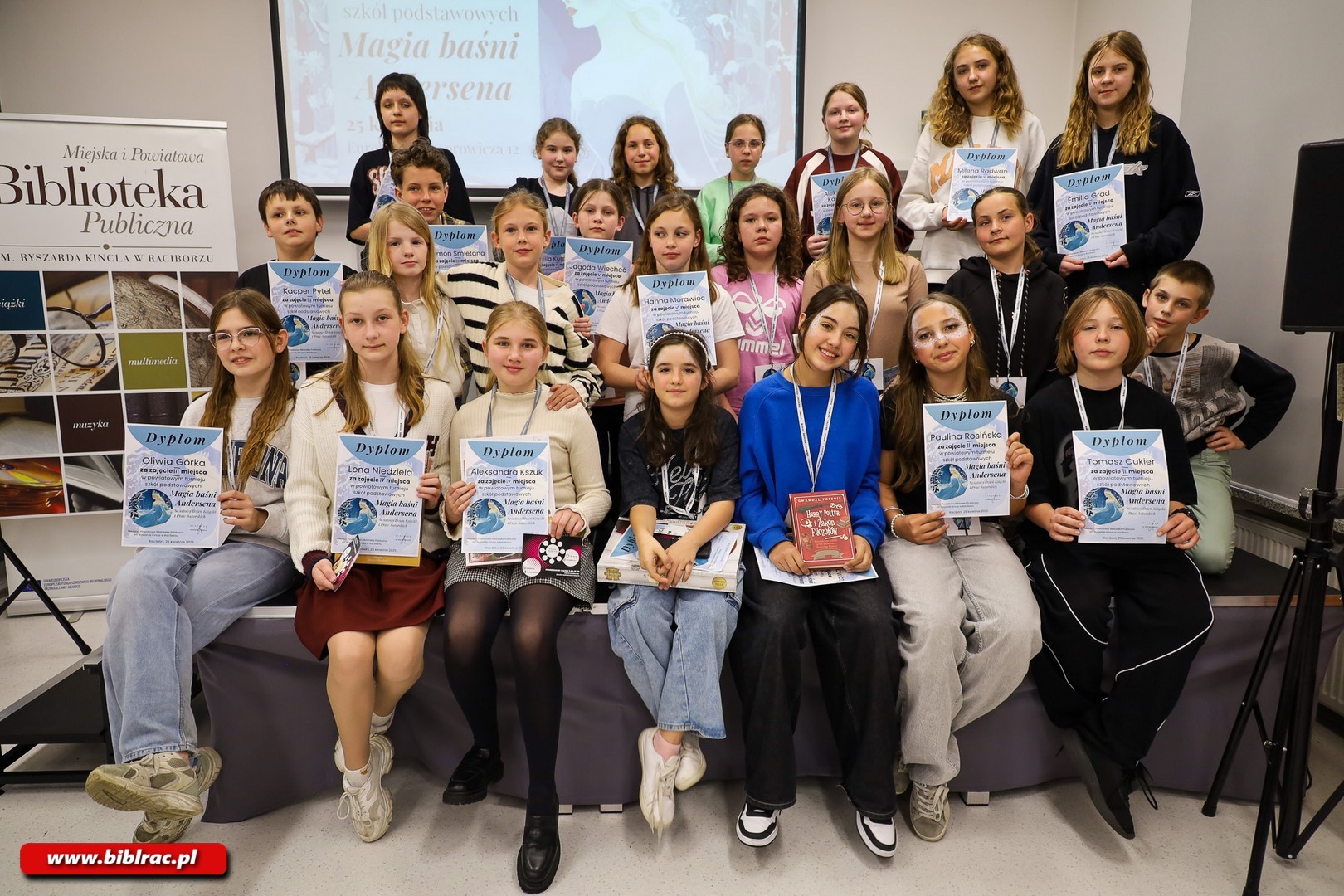 Baśniowa rywalizacja w Raciborzu – turniej wiedzy o Andersenie