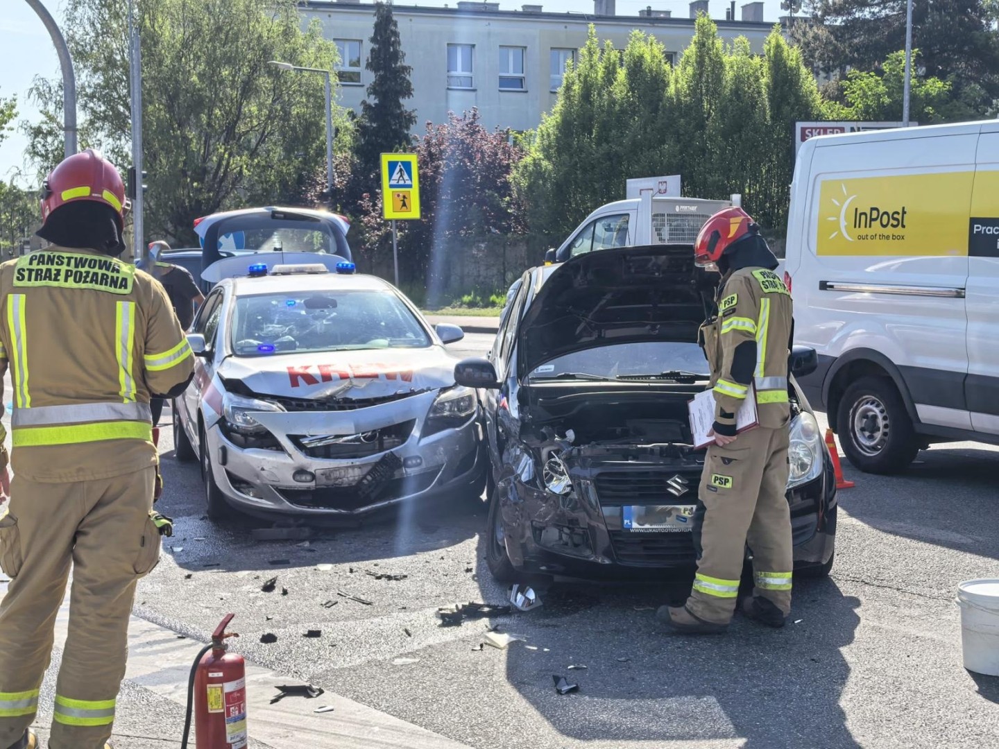 Niecodzienna interwencja raciborskiej drogówki. Musieli dowieźć krew do Jastrzębia Zdroju